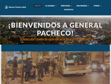 Tablet Screenshot of generalpachecoweb.com.ar
